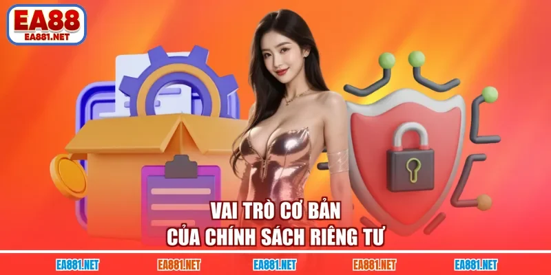 Vai trò cơ bản của chính sách riêng tư 